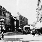 Foregate Street; Junction with Angel Street; view from South; ; date tbc (J0904101E10)