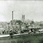 Bath Road and porcelain Factory, view from Woolhope Road ; c.1890 (0905301E66)